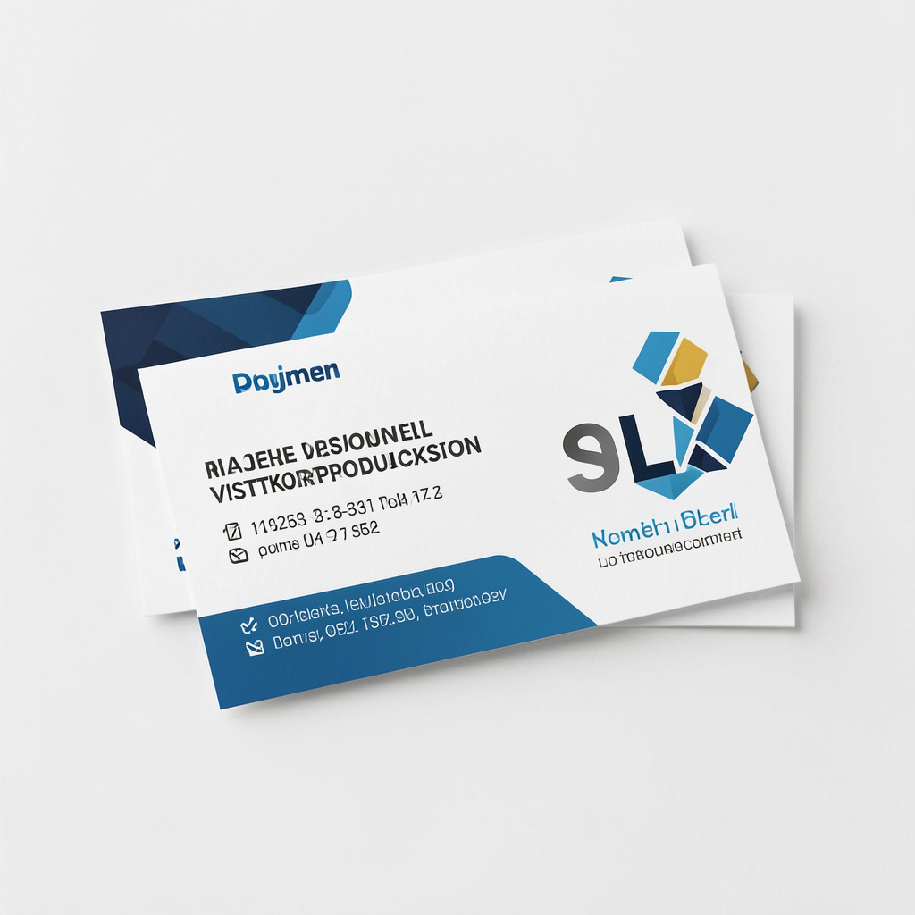 Profesjonell visittkortproduksjon i Oslo